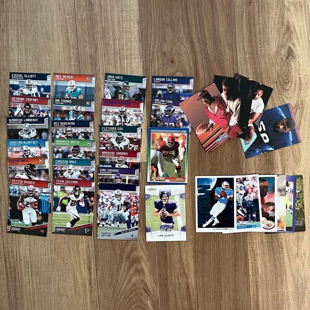 NFL Football Card Lot Variety